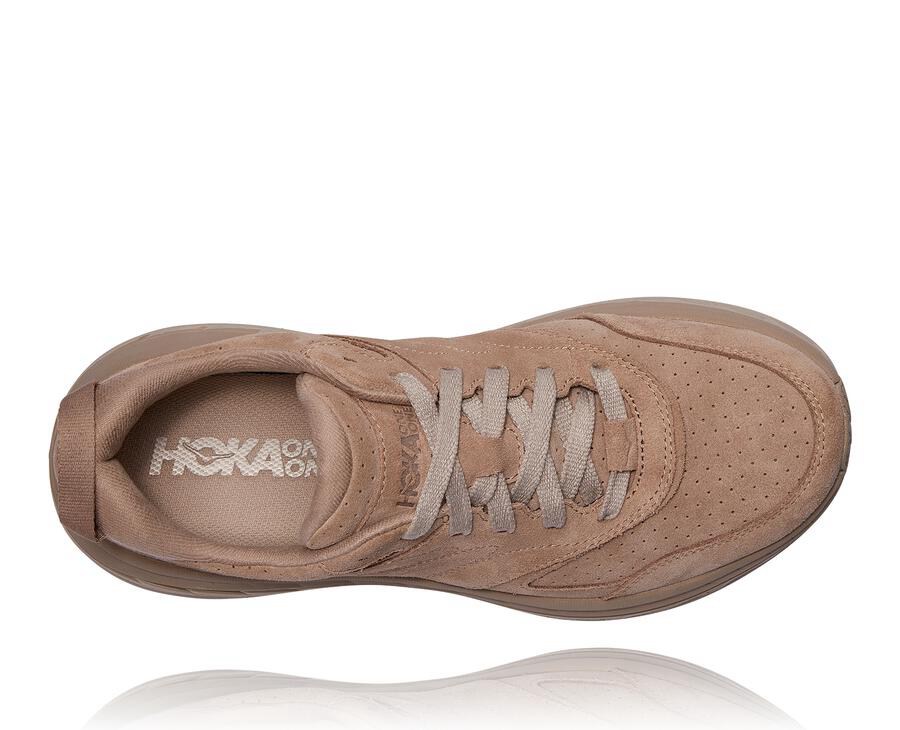 Hoka One One Bezecke Topanky Damske Siva - Bondi L Suede - 35298-YFAL